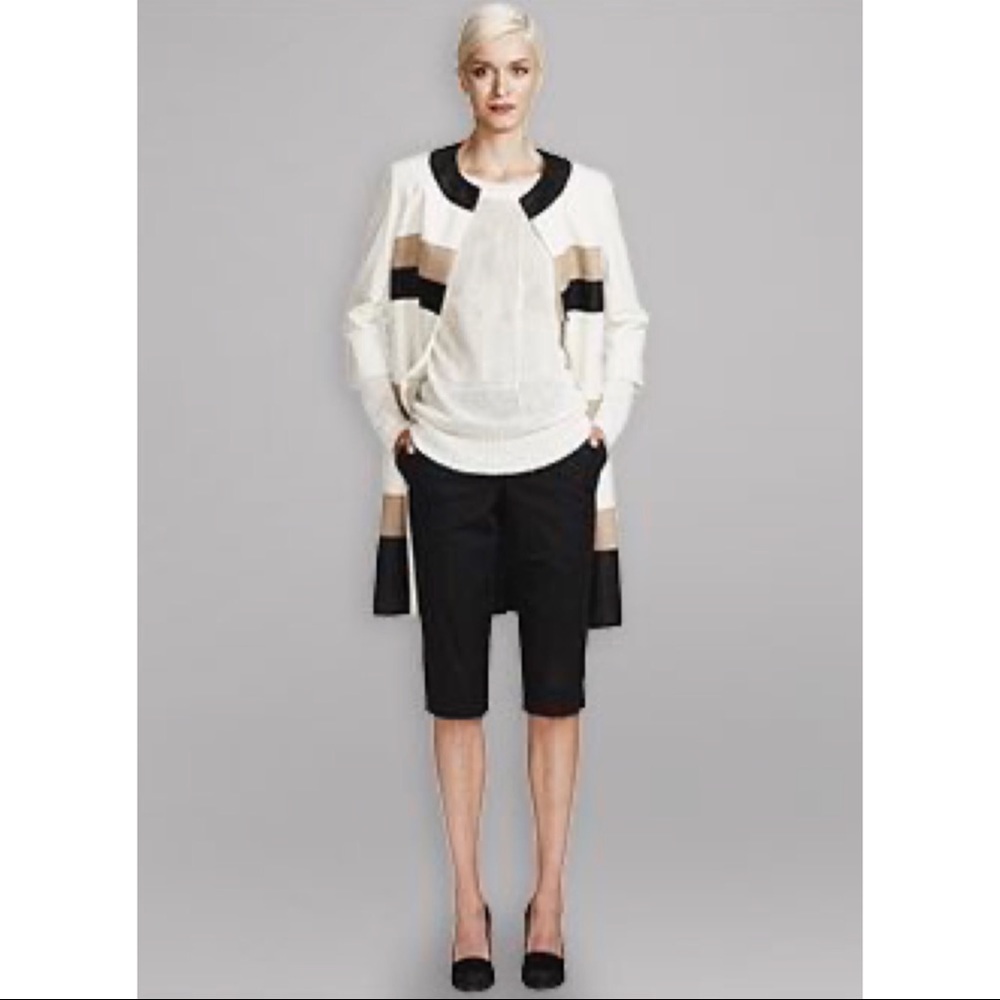 Worth New York Leather Mid Length Jacket